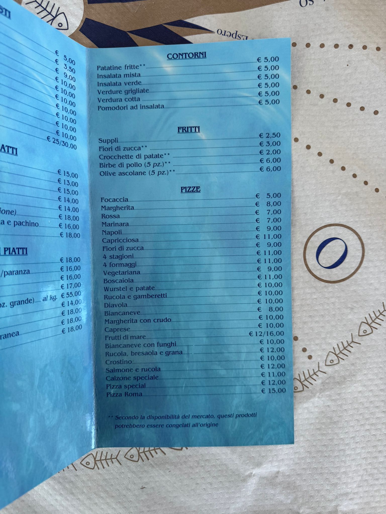 Specialità di mare
